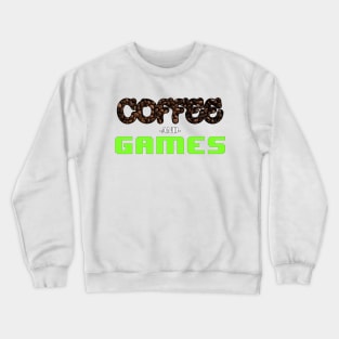 Coffee and Games #2 Crewneck Sweatshirt